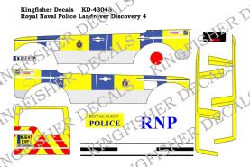 Royal Naval Police Landrover Discovery 4